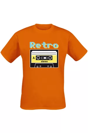 Fun Shirts T-Shirt Magliette Divertenti di - Retro Cassette - M a 3XL - Uomo