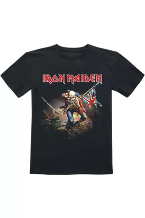 Iron Maiden T-Shirt di - Kids - Trooper - 104 a 164 - Ragazzi & Ragazze