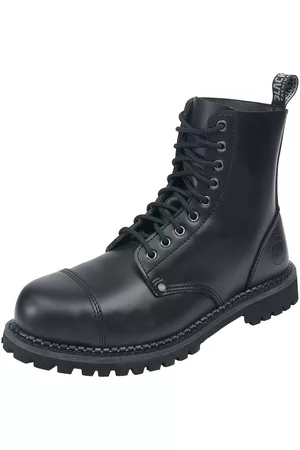 EMP Stivali di - Black Lace-Up Boots - EU38 - Unisex