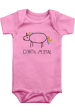 Death Metal Body Magliette Divertenti di - Kids - - 80/86 a 86/92 - Ragazzi & Ragazze