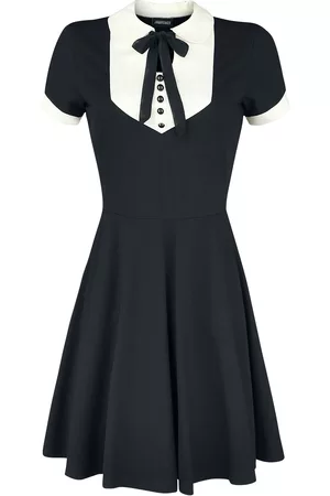 Jawbreaker Miniabito Gothic di - In A Mood Tie Neck Dress - XS a 4XL - Donna