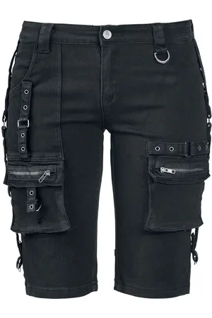 Gothicana Shorts di - Strap Shorts - 27 a 34 - Donna