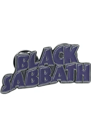 Black Sabbath Spilla di - Purple Wavy Logo - Unisex