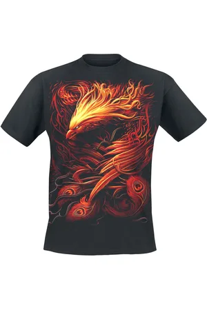 Spiral T-Shirt Gothic di - Phoenix Arisen - S a XXL - Uomo