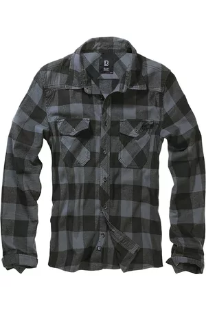 Brandit Camicia in flanella di - Checkshirt - S a 7XL - Uomo