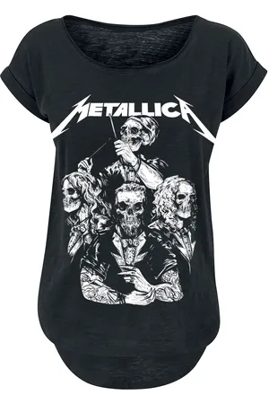 Metallica T-Shirt di - S&M2 Skull Tux - S a XXL - Donna