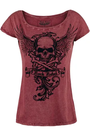 Rock Rebel T-Shirt di - All In The Mind - S a XXL - Donna