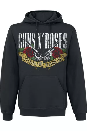 Guns N´Roses Felpa con cappuccio di - Appetite For Destruction - Banner - S a XXL - Uomo