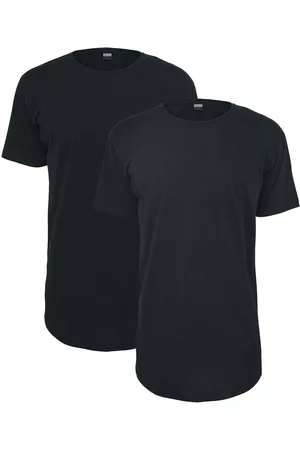Urban classics T-Shirt di - Pre-Pack Shaped Long Tee 2-Pack - XS a M - Uomo
