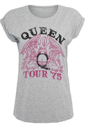 Queen T-Shirt di - Tour 75 Crest - XS a S - Donna