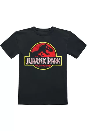 Jurassic Park T-Shirt di - Kids - Distressed Logo - 116 a 152 - Ragazzi & Ragazze