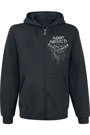 Amon Amarth Felpa jogging di - Carved Skull - S a XXL - Uomo