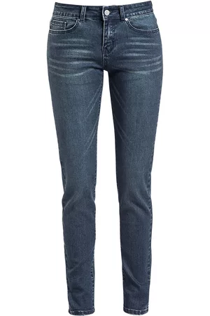 RED by EMP Jeans di - Skarlett in Blue with Light Wash - W26L32 a W40L34 - Donna