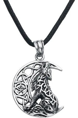 etNox Collana Gothic di - Howling Wolf - Donna