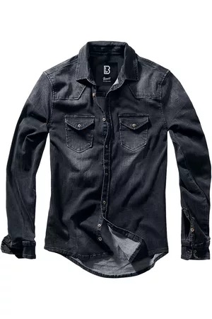 Brandit Camicia di jeans di - Riley Denimshirt - S a 5XL - Uomo