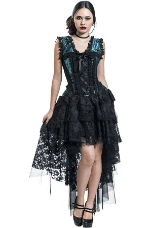 Burleska Abito lungo di - Ophelie Dress - S a 4XL - Donna