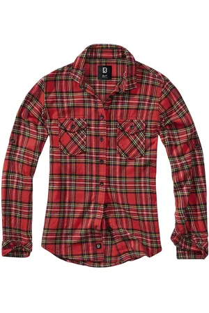 Brandit Camicia in flanella di - Amy Tartan Flannel Checkshirt - S a 5XL - Donna