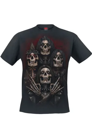 Spiral T-Shirt Gothic di - FACES OF GOTH - S a XXL - Uomo