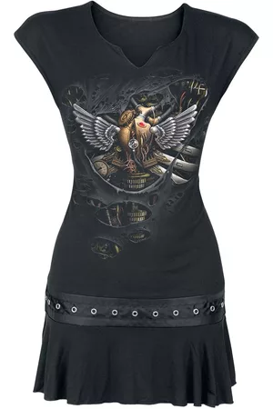 Spiral Miniabito Gothic di - Steam Punk Ripped - S a XL - Donna