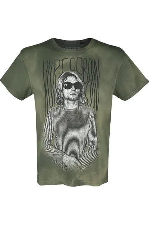Kurt Cobain T-Shirt di - REX Stripes - S a XXL - Uomo