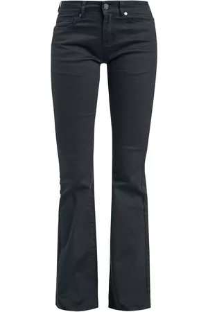 EMP Jeans di - Grace - Black Jeans with Turn-Up - W27L32 a W34L34 - Donna