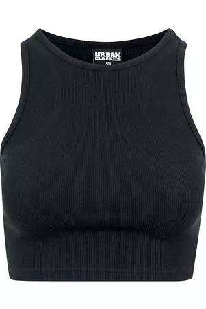 Urban classics Top di - Ladies Cropped Rib Top - XS a XL - Donna