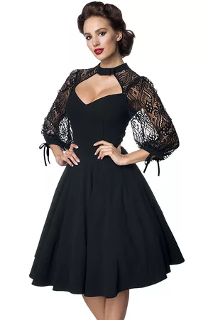 Belsira Abito media lunghezza Rockabilly di - Lacedress - L a XXL - Donna