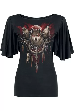 Spiral T-Shirt Gothic di - Cry Of The Wolf - L a 4XL - Donna