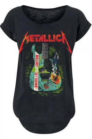Metallica T-Shirt di - Bride Of Frankenstein Guitar - S a M - Donna