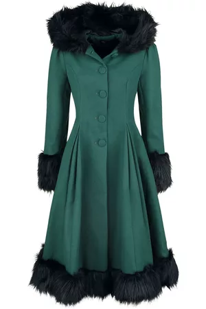Hell Bunny Cappotti Rockabilly di - Elvira Coat - XS a 4XL - Donna