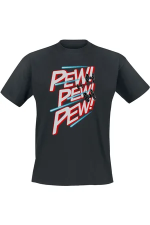 STAR WARS T-Shirt Disney di - PEW PEW PEW - S a 3XL - Uomo