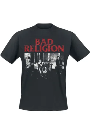 Bad Religion T-Shirt di - Live 1980 - S a XXL - Uomo