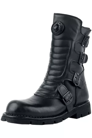 New Rock Stivali Gothic di - Crust Black - EU40 a EU47 - Uomo