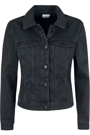 Noisy May Giubbetto di jeans di - Debra Black Wash Denim Jacket - XS a XXL - Donna