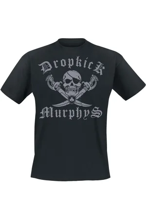 Dropkick Murphys T-Shirt di - Jolly Roger - M a XXL - Uomo