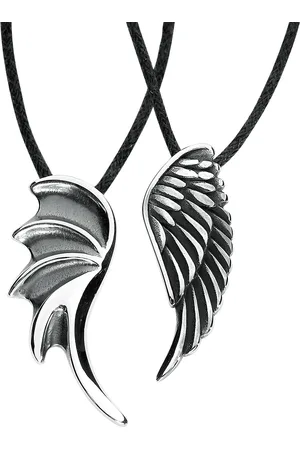 etNox Pendente Gothic di - Angel and Devil - Unisex