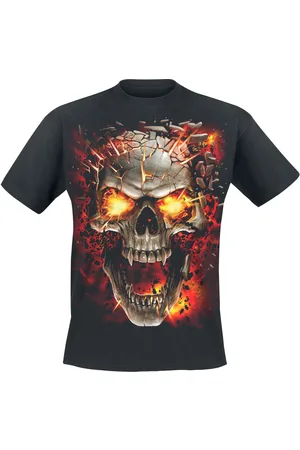 Spiral T-Shirt Gothic di - Skull Blast - M a XXL - Uomo