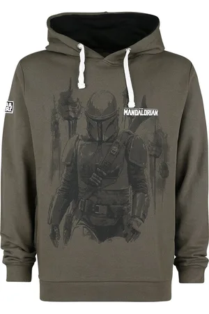 STAR WARS Felpa con cappuccio Disney di - The Mandalorian - Bounty Hunter - M a XXL - Uomo