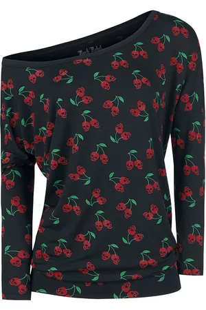 Rock Rebel Maglia Maniche Lunghe di - Fast And Loose - S a 5XL - Donna