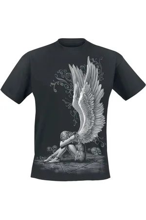 Spiral T-Shirt Gothic di - Enslaved Angel - M a XL - Uomo