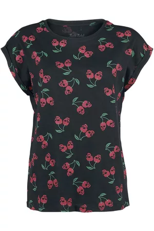 Rock Rebel T-Shirt Rockabilly di - Ladies Extended Shoulder Tee - S a 5XL - Donna