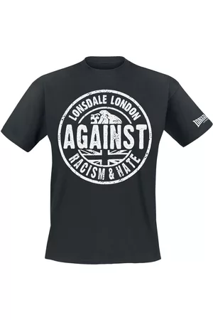 Lonsdale London T-Shirt di - Against Racism - S a 3XL - Uomo