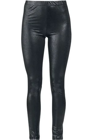 Rock Rebel Leggings di - Leather-look crocodile leggings - M - Donna