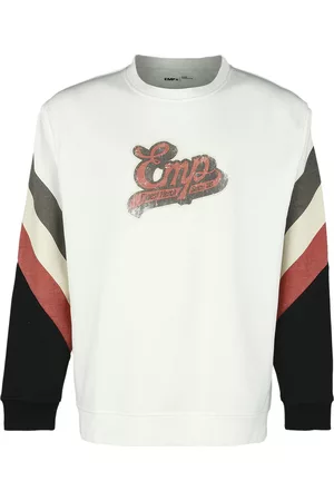 EMP Felpa di - Jumper with old-school EMP logo - S a M - Uomo