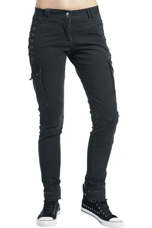 Brandit Jeans di - Midnight Bondage - W27L30 a W31L32 - Donna