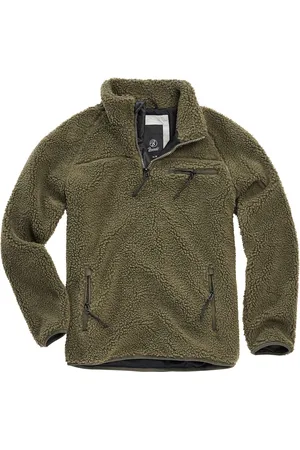 Brandit Felpa di - Fleece Sweatshirt - S a XXL - Uomo