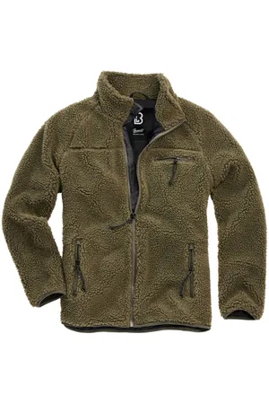 Brandit Giacca di mezza stagione di - Teddy Fleece Jacket - XL a 3XL - Uomo