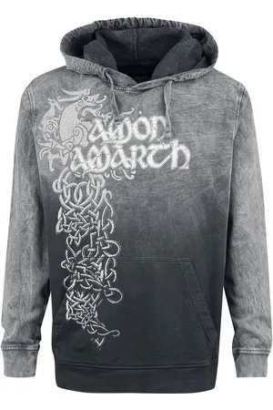 Amon Amarth Felpa con cappuccio di - Viking Horses - S a M - Uomo