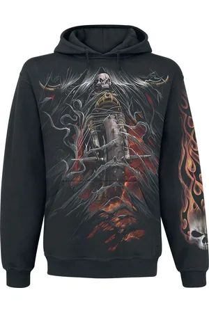 Spiral Felpa con cappuccio Gothic di - Bike Life - S a M - Uomo