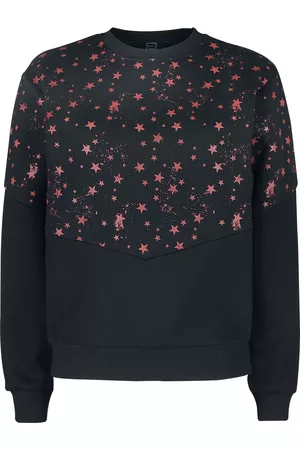 RED by EMP Felpa di - Jumper with stars - S a XL - Donna